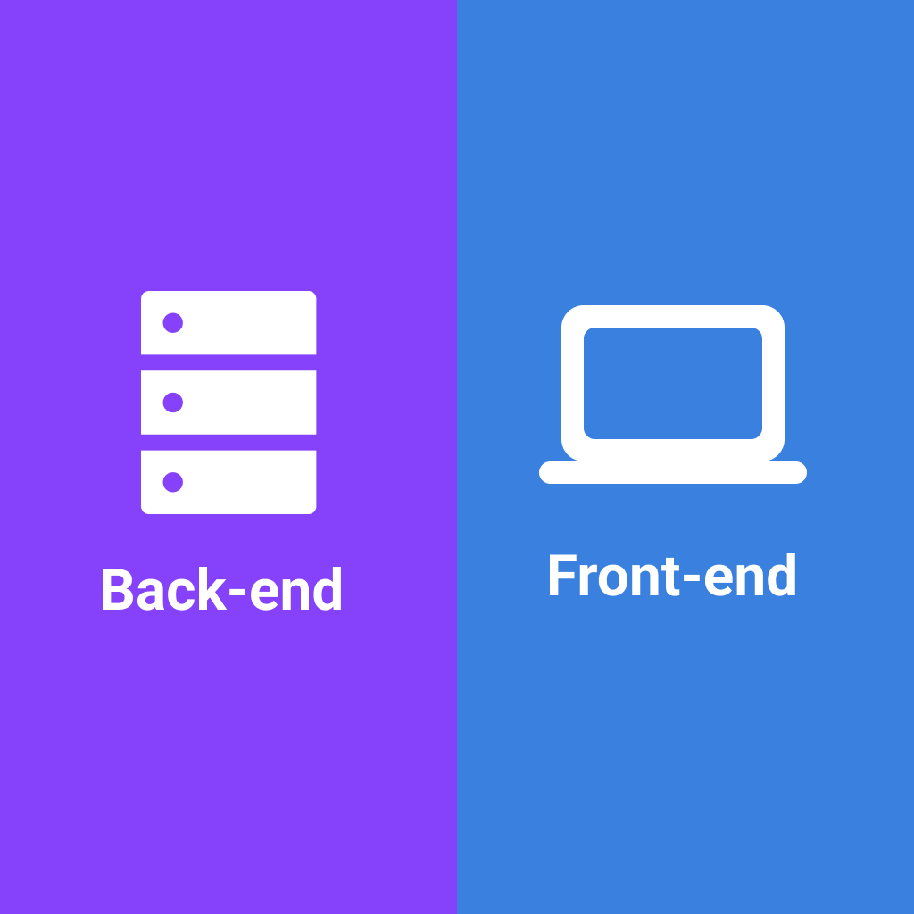 O que é Front-end e Back-end?